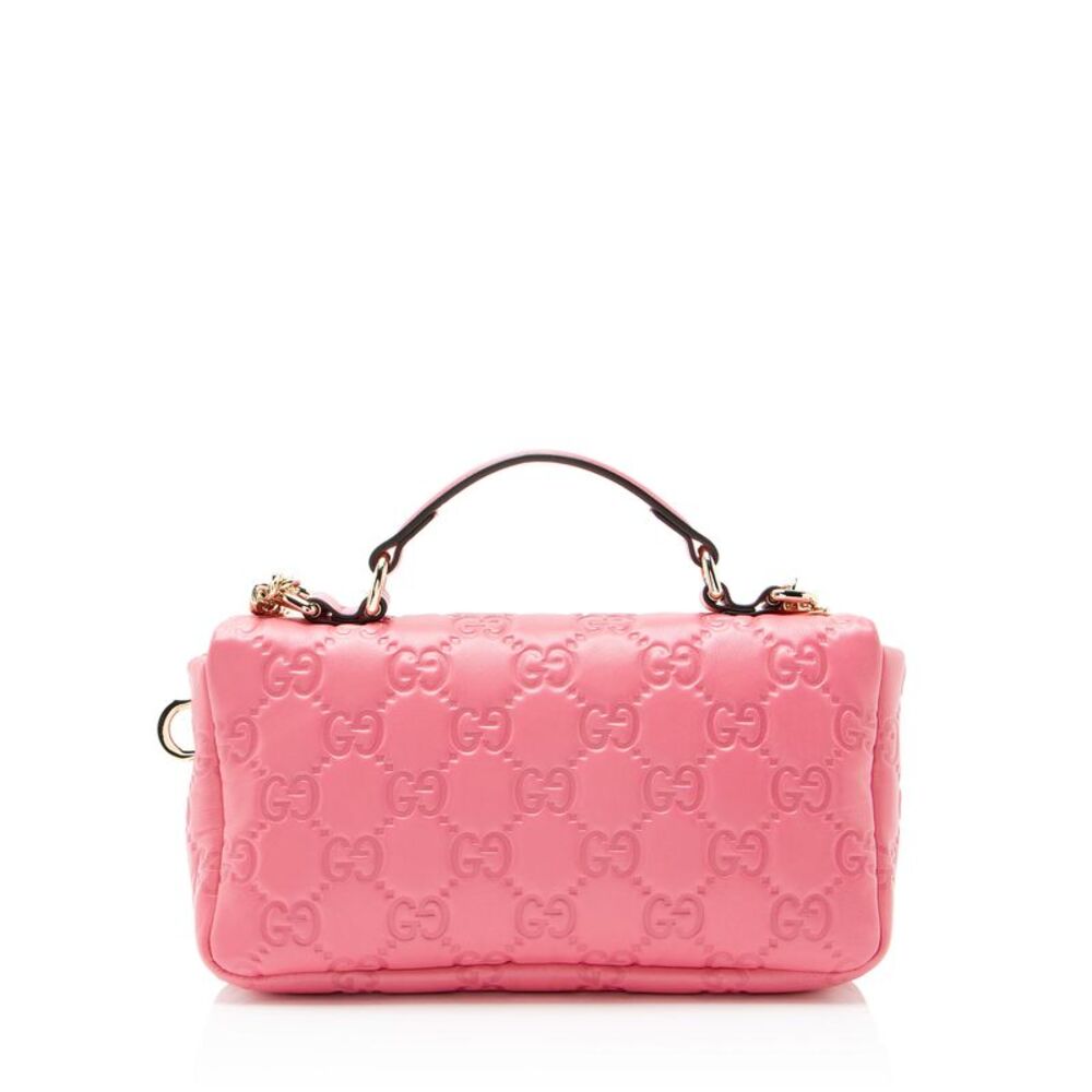 Gucci Jumbo GG Puffy Leather Milano Small Top Handle - Picture 3 of 11